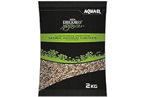 Aquael Natural Multicolored Gravel 2mm 2kg