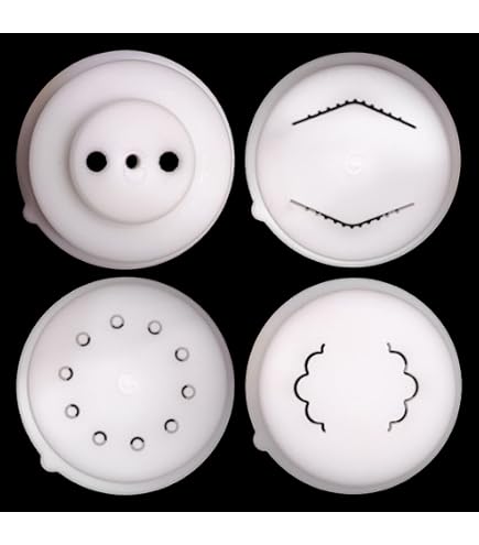 Udon Nudelformscheibe Für Philips Nudelmaschine – 4x3 Mm, Kompatibel Mit Vielen Modellen