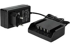 vhbw Chargeur Compatible avec AEG BS 18C, BMS 18C, BSB 18, BS 18G, BS18G, BSB18G, BHO 18, BFL 18, BKS 18 Batteries Li-ION d'outils, 18-21V