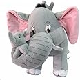 Tickles Mother Elephant with Two Babies Soft Stuffed Plush Toy for Babies Kids Boys & Girls Birthday Gifts Home Decoration (Color: Grey Size: 48 cm)