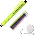 Koh-I-Noor Penna porta Gesso per Sarti - Set di Gessetti per Sarti con 6 Gessetti di ricambio in Colori assortiti e Nastro di