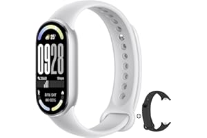 Xiaomi Smart Band 10 - Pulsera de Actividad, Autonomía de hasta 21 días, 1.72" Pantalla AMOLED con Tasa de refresco de 60 Hz, 5ATM,Sensor de Frecuencia Cardíaca, App Mi Fitness, (Versión ES)