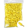 500 Pcs Yellow Electrical Wire Connectors - Wire Caps Screw Terminals - Twist Nuts Caps Connection