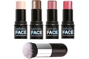 Katyjun 4 Stück Contour Stick, Langanhaltende Wasserdichte Conturingstick, Nicht Fettig Konturenstift