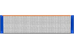 FralnFit Filet de Tennis Portable de 4 à 6 m, Filet de Badminton Pliable, Filet de Volleyball pour Enfants et Adultes, pour intérieur ou extérieur, Jardin, Cour, école, Club, Sport