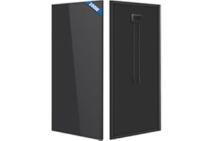 FIREFLY ENERGY Panneau solaire monocristallin 100 W noir complet pour camping-car, bateau, remorque, camping-car, marine, systèmes hors réseau