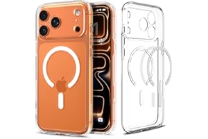 Spigen Coque pour iPhone 17 Pro Max, Ultra Hybrid MagFit, [DuraClear, Qualité Signature Spigen] - Blanc