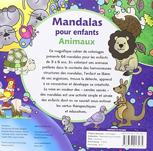 Book's Cover of Animaux