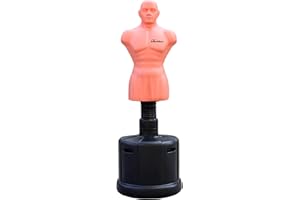 BodyTrain Free Standing Punch Bag Sparring Deluxe Dummy Man Bob for Boxing, Kick Boxing & MMA