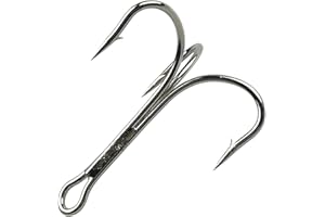 SHADDOCK Drillinge Angelhaken Starkes Großformat Angelhaken Seefischerei Salzwasser Classic Drillingshaken