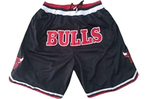 WEOPLKIN Short NBA Short Basketball Homme Short Basketball Fans Shorts D'Été Basket-Ball Shorts de Gym Élasticité D'entraînement Sports Shorts Extérieur Sportswear Shorts Séchage Rapide