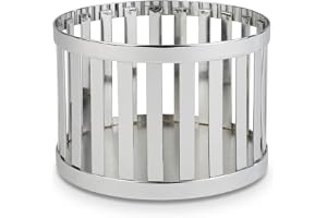 APS 15331 korg krom polerad metallkorg/ris, Ø 15 x 10,5 cm