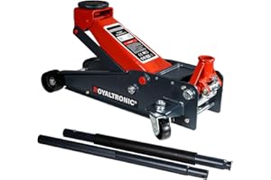 ‎ROYALTRONIC Rangierwagenheber 3 T Wagenheber Hydraulisch Royaltronic Doppelkolben 133 mm - 465 mm Werkstatt