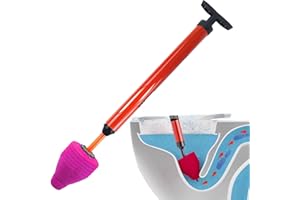 LHLWCCP Deboucheur Canalisation WC Haute Pression, Ventouse Deboucheur WC Air Comprime, Pompe Deboucheur Canalisation Professionnel, Déboucheur de Toilettes, Débouchage pour Toilette, Évier, Baignoire