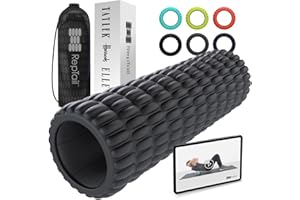 RepTail Award-Winning Foam Roller, Better at Performing Muscle Relief – Trusted by Harrods | High-Density Thick Ridges for Enhanced Pain Relief | Massage Your Back, Neck & Feet | Aids Stress & Sleep