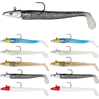bass soft lures uk Hot New Releases: The bestselling new and future releases in Plastic hi-vis orange Blue Max Abu Garcia Color:Silver Minnow