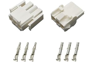 CABLE SOLUTION Plug Set Connector Universal Mate N Lok 3-Pin Including Contacts