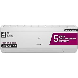 Get ₹33710 off, Save 51% on Godrej 1.5 Ton 3 Star Inverter Split AC, ₹32190 only.
