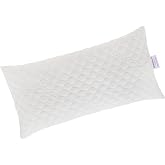 Todocama - Viscogel memory foam pillow with 100% viscoelastic flakes. Stretch Viscogel fabric. Medium to high firmness. (All