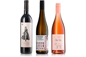 GEILE WEINE Weinpaket JEDEMSCHMECKER (3 x 0,75l) Weißwein, Rosé und Rotwein die jedem schmecken im Probierpaket