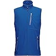 33,000ft Men's Lightweight Softshell Gilet, Windproof Waterproof Outerwear Vest Gilets Sleeveless Jacket for Cycling Running Hiking Golf Travel