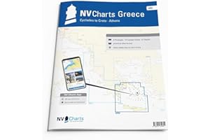 nv charts NV.Atlas GR 2 Greece - Cyclades to Crete & Athens Papier & Digital [ Seekarte NV Verlag ] Edition 2022