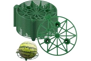 WAXCMXYH 10 Stück Melonenwiege, Kürbis-Stützständer, Garten-Wassermelonen-Halter, Ständer, Rankgitter, Pflanzen- und Gartengemüsestützen für Cantaloupe, Honigtau, Kürbisse