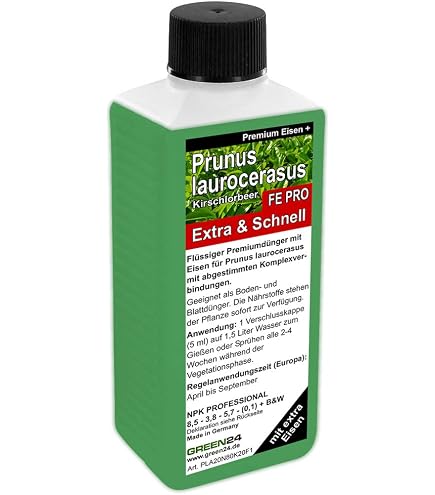 GREEN24 Kirschlorbeer Dnger Premium Flssigdnger