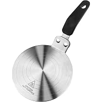 Cooktron Piastra a induzione con piastra per grigliare e copertura protettiva - Piano cottura a induzione da