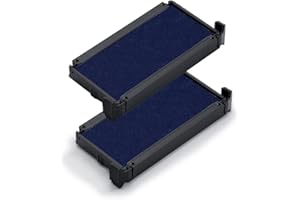 Almohadilla de Tinta Trodat 6/4912 para Sellos Autoentintables Printy 4912, 4912 typo, 4952 y 496201-04 – Recambio, Tinta Azul, blíster 2u.