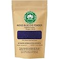 SKYMORN Pure Organic Indigo Dye Powder Natural Colorant for Clothes, Jeans, Fabric Soap and Paper (Size: 100Gm, Colour: Blue)