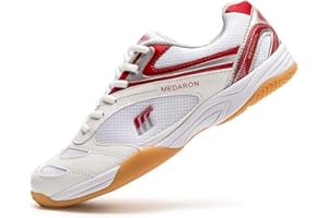 BLBK Scarpe da ping pong, da badminton, scarpe da ginnastica, squash, da uomo