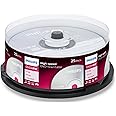 Philips DVD+RW Blanks (4.7 GB Data/120 Minutes Video, 1-4x Speed Recording, 25 Spindle)