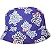 Baby Boy's Turtles Design Holiday Bucket Style Summer Sun Beach Hat (12-18 Months (50cm), Blue Turtles)
