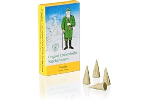 CROTTENDORFER RÄUCHERKERZEN Crottendorfer 1016 Original Räucherkerzen Vanille 24 Stück, Größe M