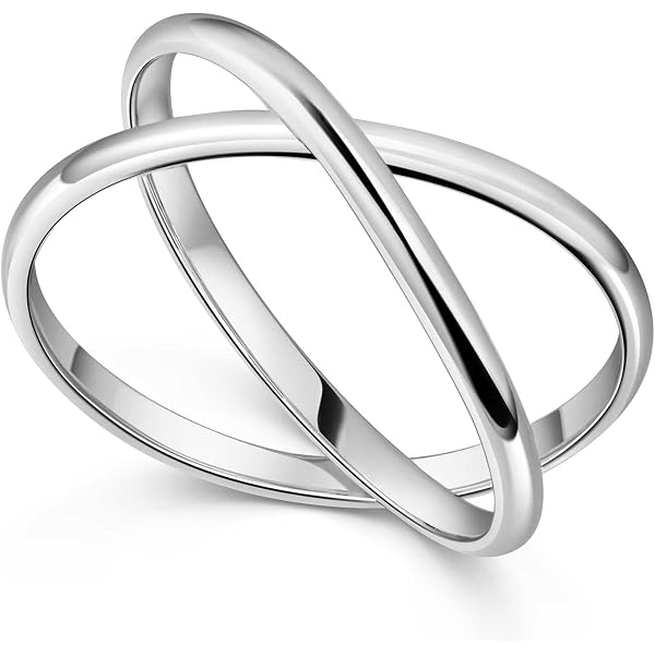 MATERIA Unendlichkeitsring Aus 925 Silber – Antik Rhodiniert, Für Damen & Herren