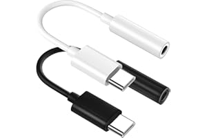 LAWA USB C Type C to 3.5mm Headphone Earphone Jack Adapter Aux Audio Adaptor For Samsung Galaxy S22 Ultra S23 S20 S21+ Ultra Note20 A80 Huawei P30 Pro P40 P50 Pro Google Pixel