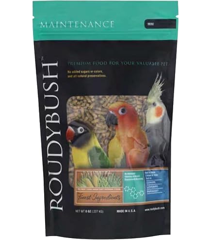 Buy Roudybush Daily Maintenance Bird Food, Crumbles, 8-Ounce