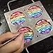 Makeup Highlighter Eyeshadow Palette Terrece Handmade Makeup Blusher Face Shimmer Powder Rainbow Color #1 with Blusher Brush