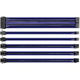 Thermaltake TtMod Blue/Black Power Supply Sleeved Cable Set (16 AWG) (AC-035-CN1NAN-A1)