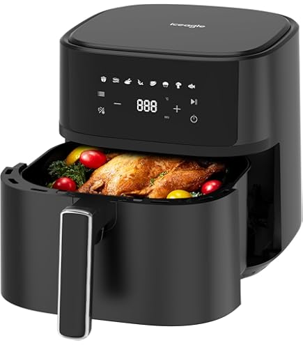 Airfryer Backpapier 100 Stück - Antihaft Für Heißluftfritteuse 14x22cm