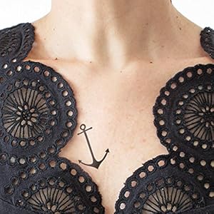 Anker - 2 Temporäre Tattoos