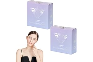 VPB 2 PCS Regla de Tatuaje para Cejas - Accesorio Pre-entintado de Cartografía con Cuerda - Herramienta de Medición (Blanco)