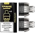 OXVA vPrime Pods (0.6) - 2 Pack Compatible with Oxva vPrime Kit, Oxva Vape Pods - No Nicotine (0.6ohm)