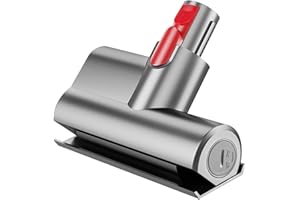 Xaosin Mini dysza turbinowa do odkurzacza Dyson V7, V8, V10, V11, V15, szczotka zapasowa do sof, materacy, foteli, części zamiennych, usuwa roztocza i alergeny