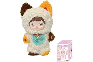 AVEN RABBIT Nommi Loveliness Never Ends Series Blind Box Action Figures Mystery Box Cute Random Toy Birthday Gift Christmas Collectable Toy for Desktop Ornaments, 1 Piece