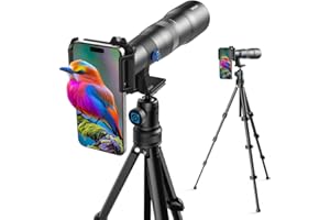 APEXEL 50X Super Telephoto Lens, 720mm Focal Length, Professional & Artistic Capture for Wildlife, Sports, Concerts