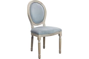 Milani Home s.r.l.s. Sedia Vintage in Velluto di Design Moderno Vintage cm 48x46x96 h