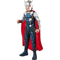 Disfraz Thor Cosplay Halloween Musculoso Superheroes Niños Talla G Mkp 19541314n6256