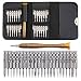 Produktbild 25 in 1 Schraubendreher-Set, mepoti Präzision Mini Schraubendreher Repair Tool Kit mit Schwarz Tasche aus weichem Leder für Handy, Brille, PC, MacBook, DIGITAL KAMERA, Uhr, Laptop und andere Geräte